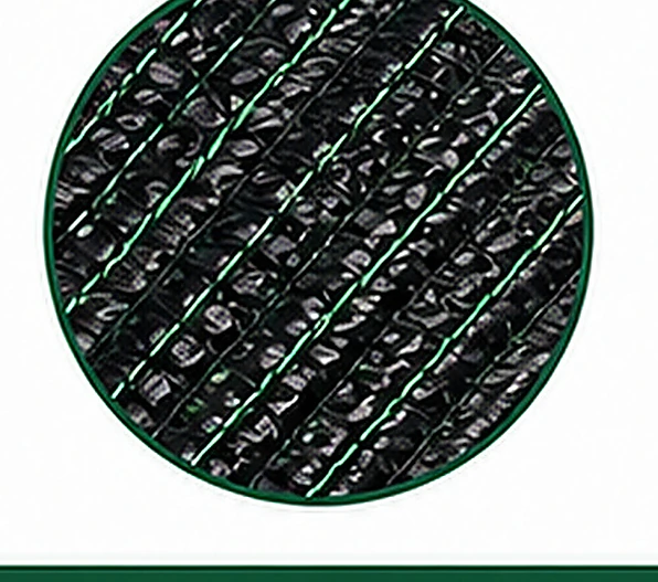 黑加绿网面织纹 / Black-green mesh texture